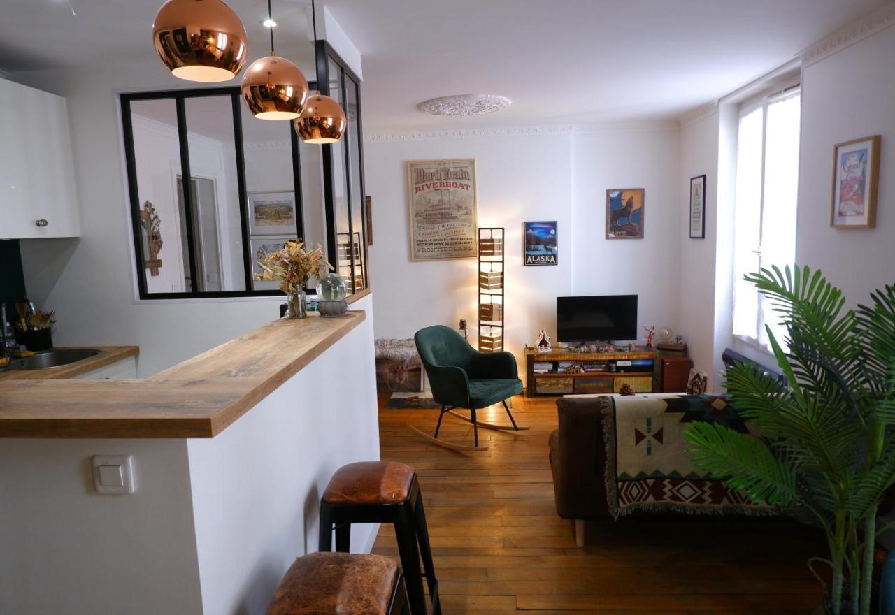 Cosy Magical Flat Apartment Paris Exterior photo